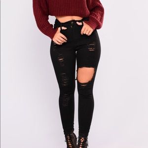 What’s The Deal Ankle Jeans